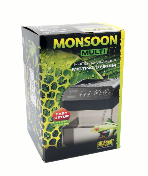 Exoterra Monsoon Multi II , Beregnungsanlage