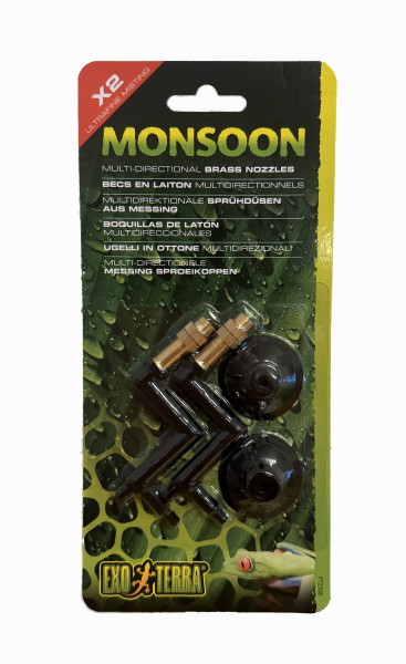 Exoterra Monsoon Messing Düsen (2x) für Monsoon Nano
