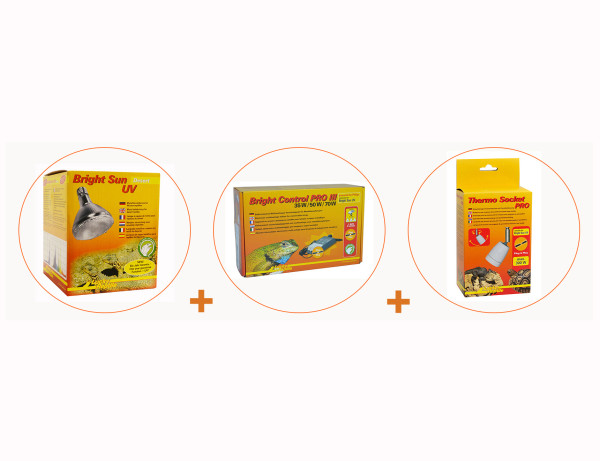 Lucky Reptile Bright Sun Komplettsets Fassung inkl.